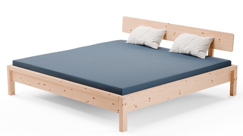 Cottagebett Zirbenholz 180x200 cm